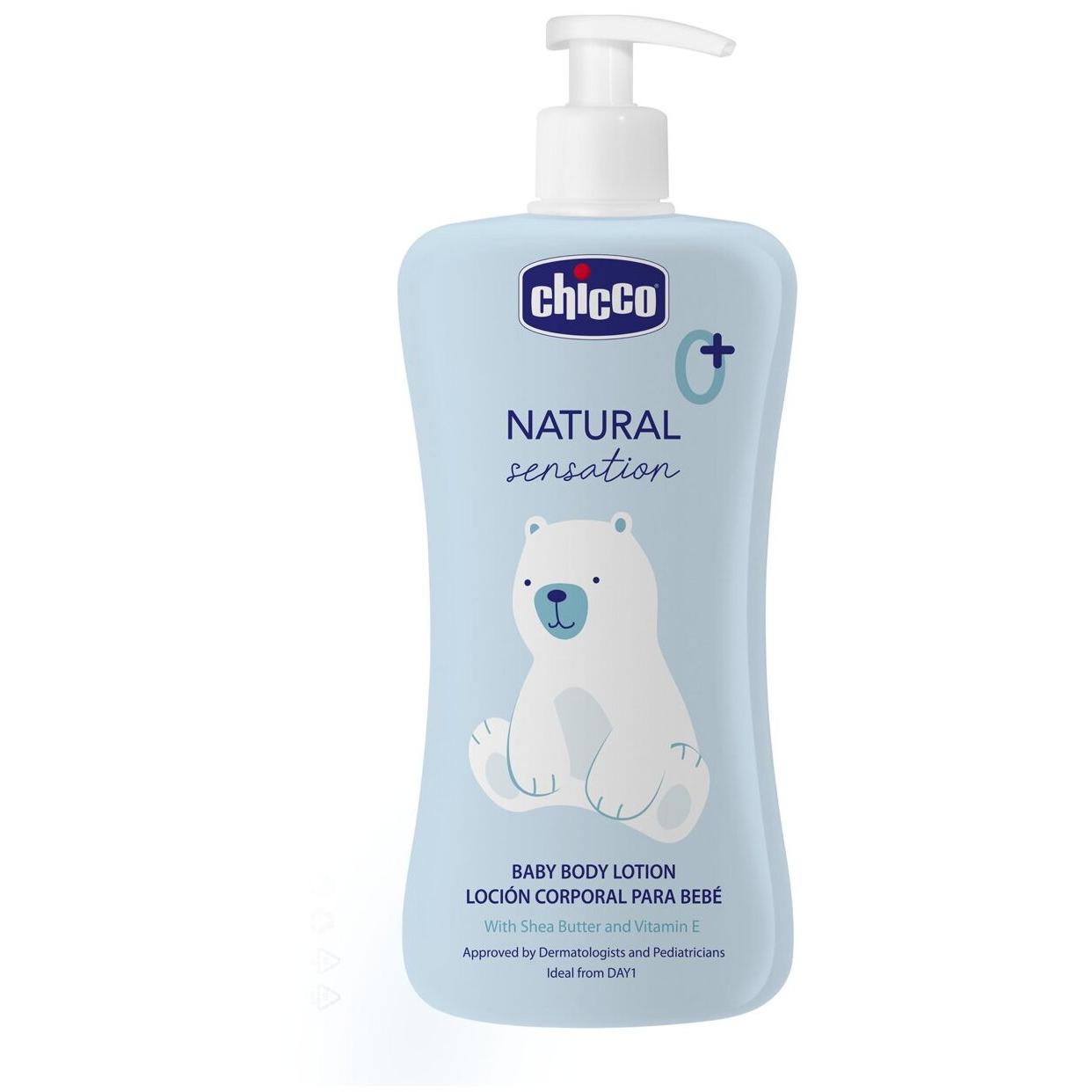 Chicco Natural Sensation Crema Corporal +0 M 500 ml