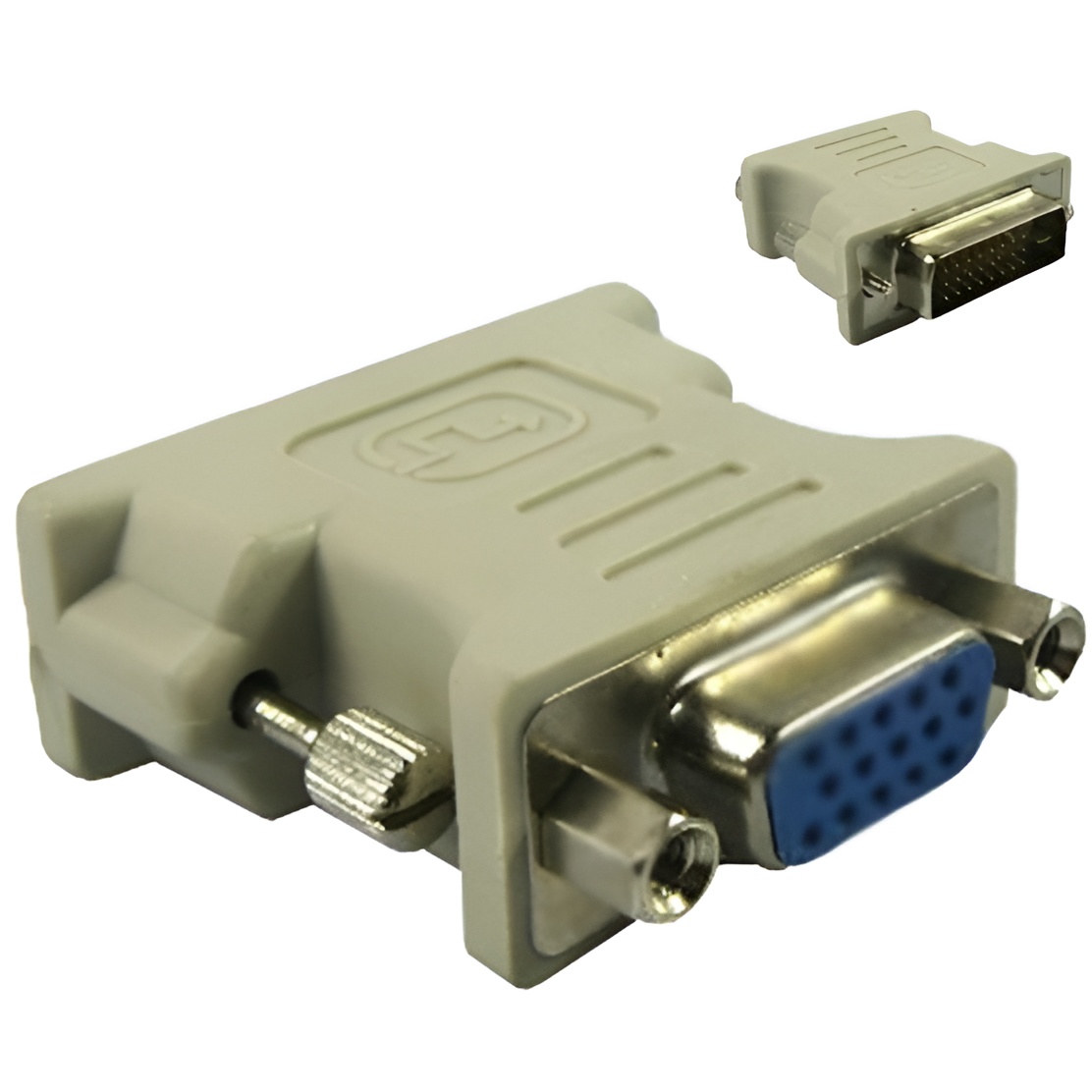 Generica Adaptador DVI-D 24+1 M - VGA 15 H | Alta Calidad