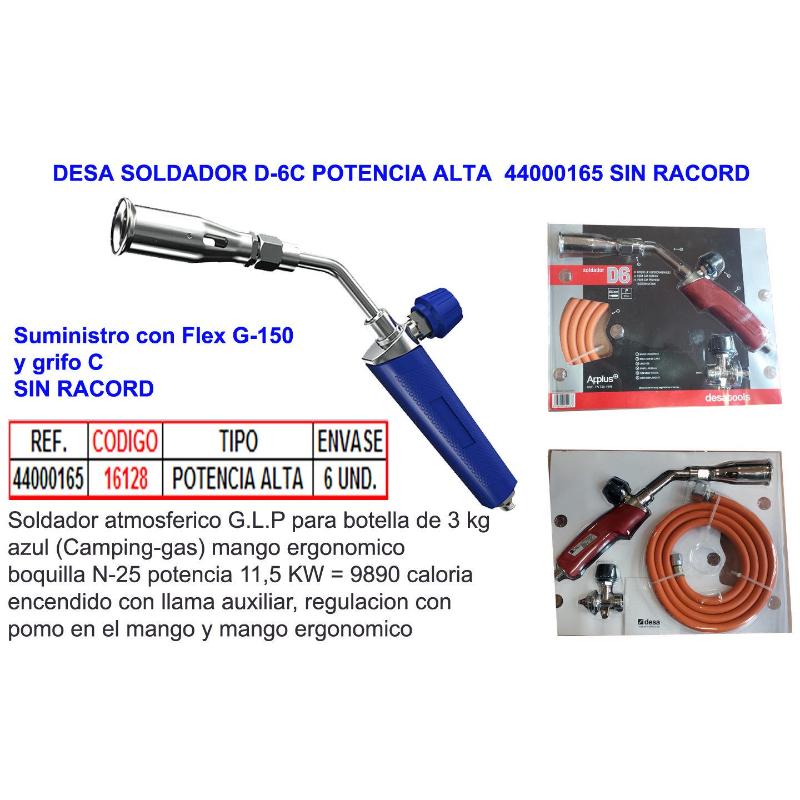 Soldador homologado salki d-6 25mm