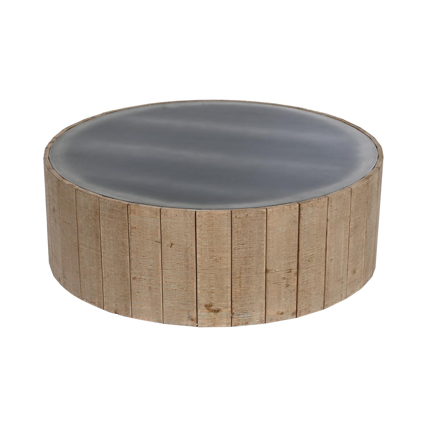 Mesa Centro Abeto Mdf 90X90X30 Natural - Fijalo - El mejor complemento para tu hogar.