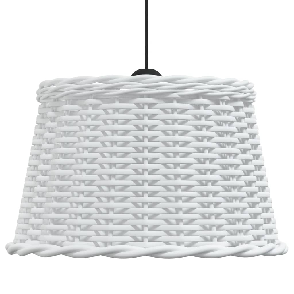 vidaXL Pantalla para lámpara de techo mimbre Ø45x28 cm Color Blanco,  Marrón, y mas