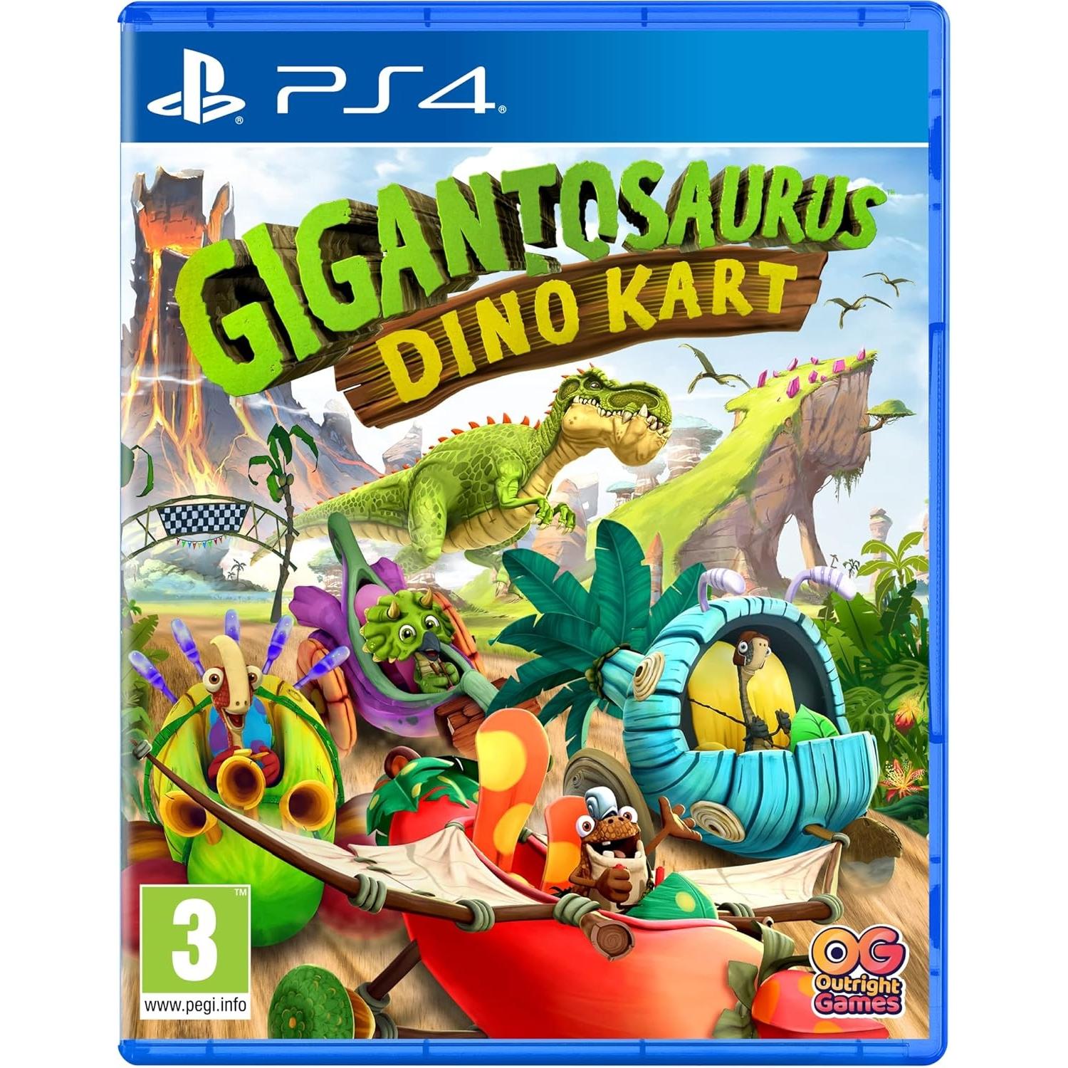 Gigantosaurus: Dino Kart Juego para Consola Sony PlayStation 4, PS4