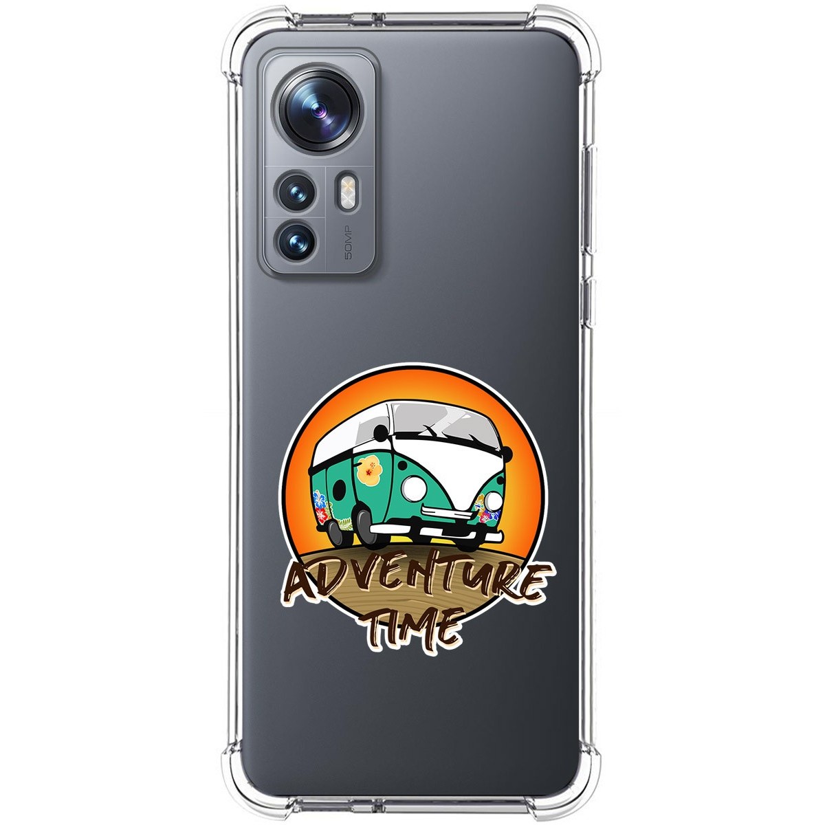 Funda Silicona Antigolpes para Xiaomi 12 / 12X 5G diseño Adventure Time Dibujos