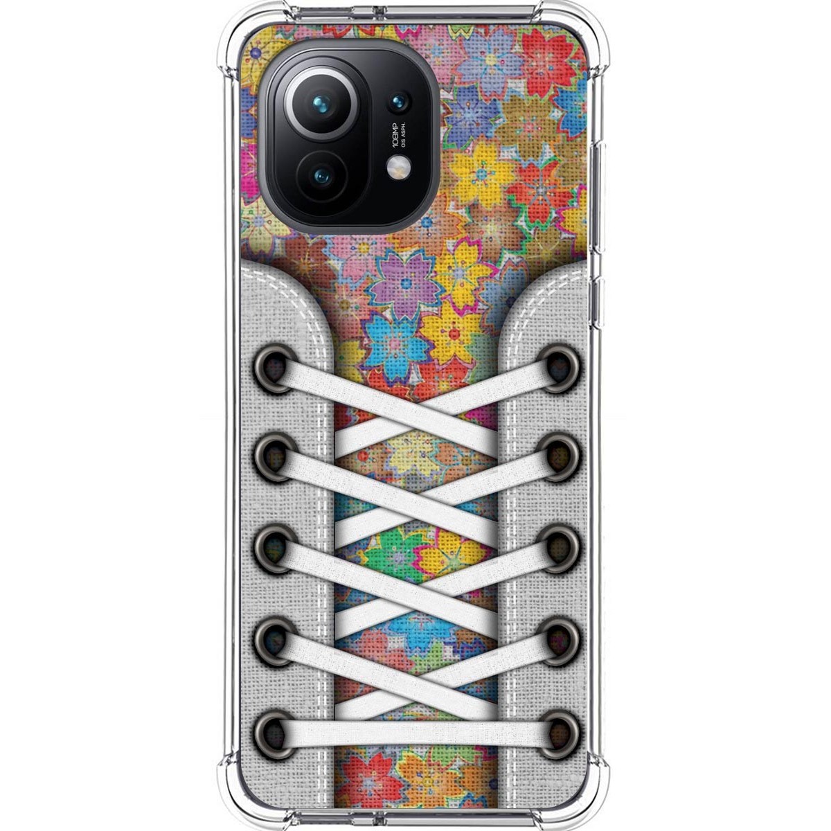 Tumundosmartphone Funda Silicona Antigolpes para Xiaomi Mi 11 5G diseño Zapatillas 05 Dibujos