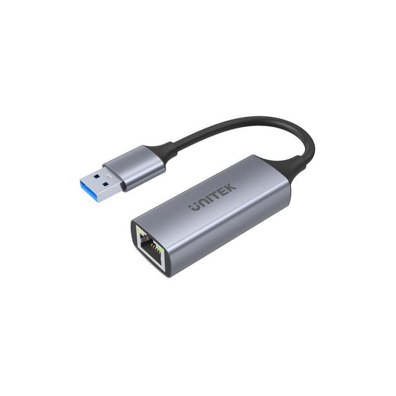 Unitek U1309A cable gender changer USB A RJ45 Gris