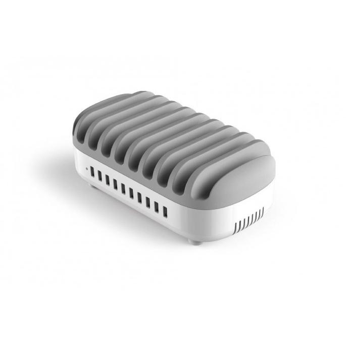 Maclocks Compulocks - Base de Carga USB de 10 Puertos Blanco con Enchufe UE