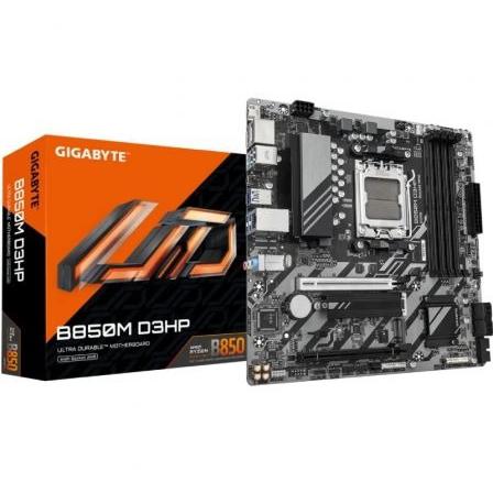 Placa Base Gigabyte B850M D3HP/ Socket AM5/ Micro ATX