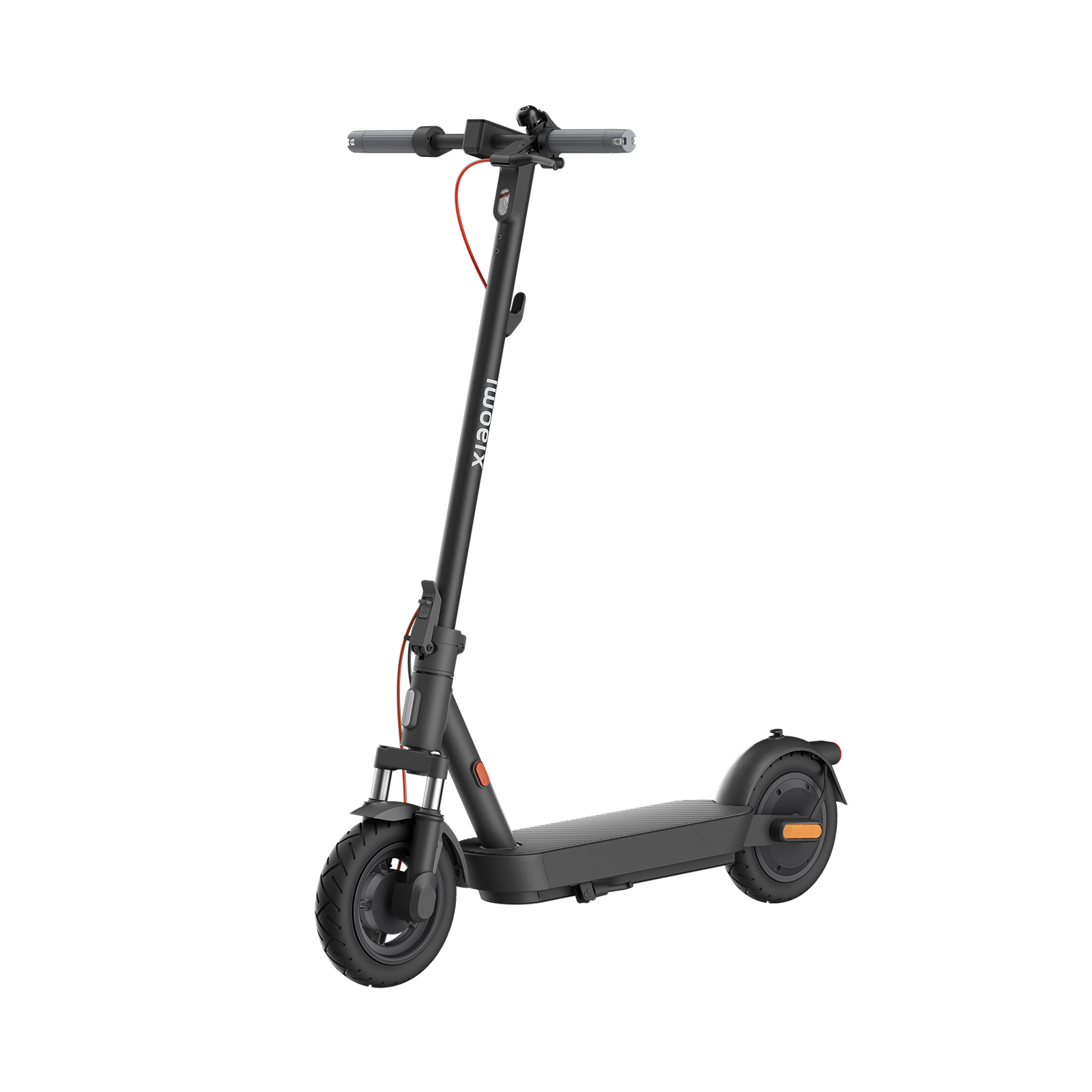 Official | Xiaomi Electric Scooter 5, Amortiguadores de doble horquilla frontal 60 km, Batería de duración prolongada 700 W, Potencia máx 18 %, Pendiente máxima 10", Ruedas anchas sin cámara, Luz delantera automática