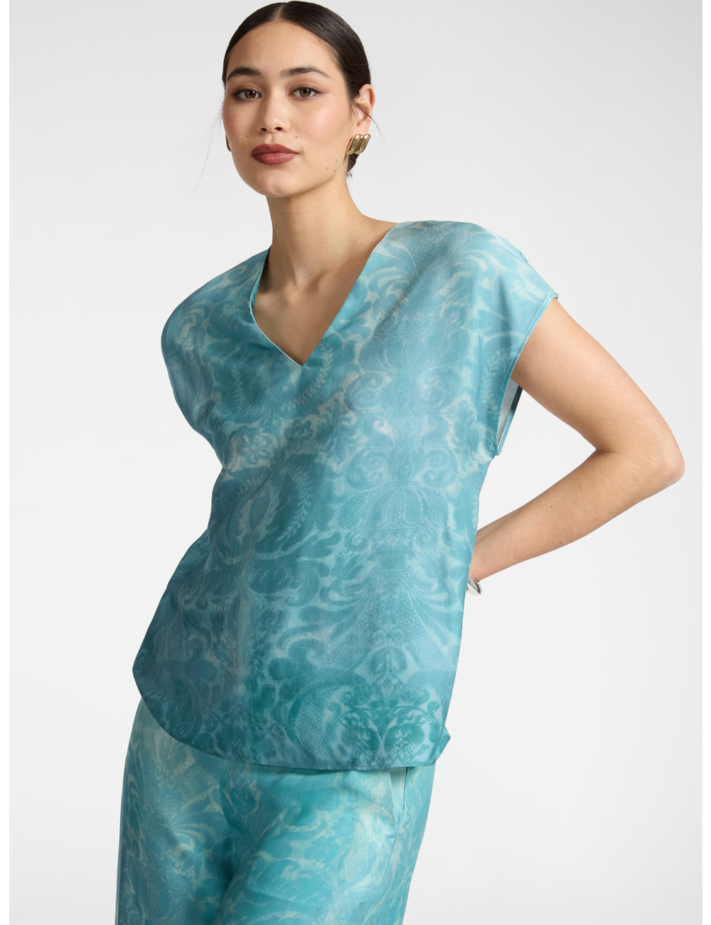 Elena Mirò - Blusa estampada