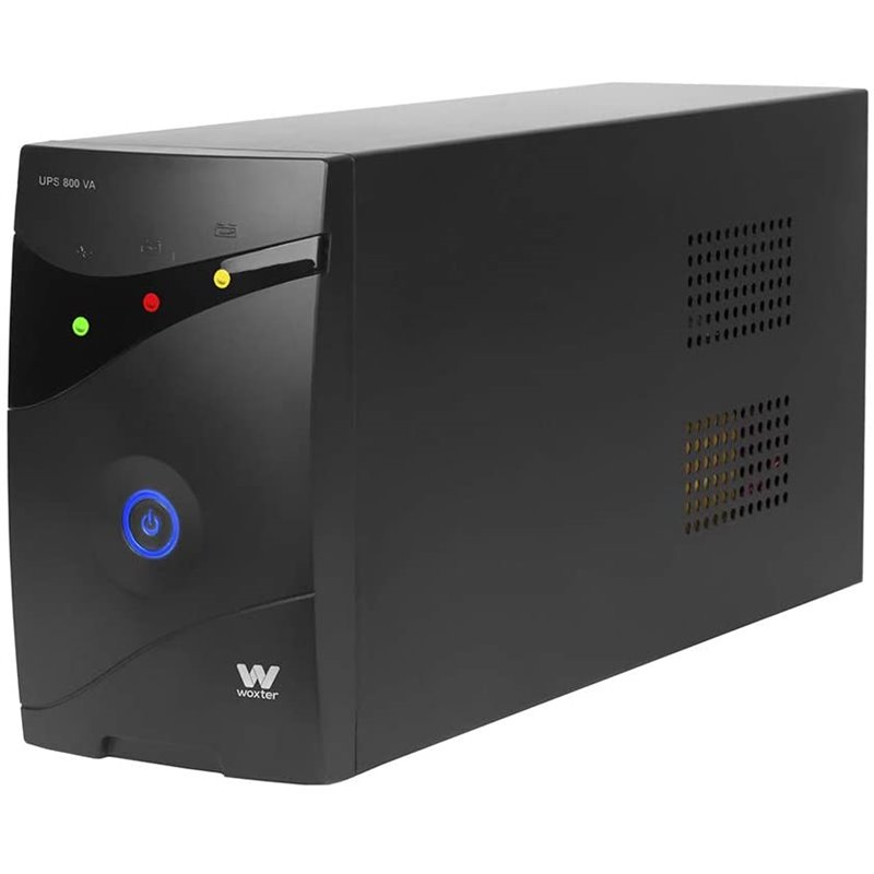 SAI Línea Interactiva Woxter UPS 800 VA/ 800VA-480W/ 2 Salidas/ Formato Torre