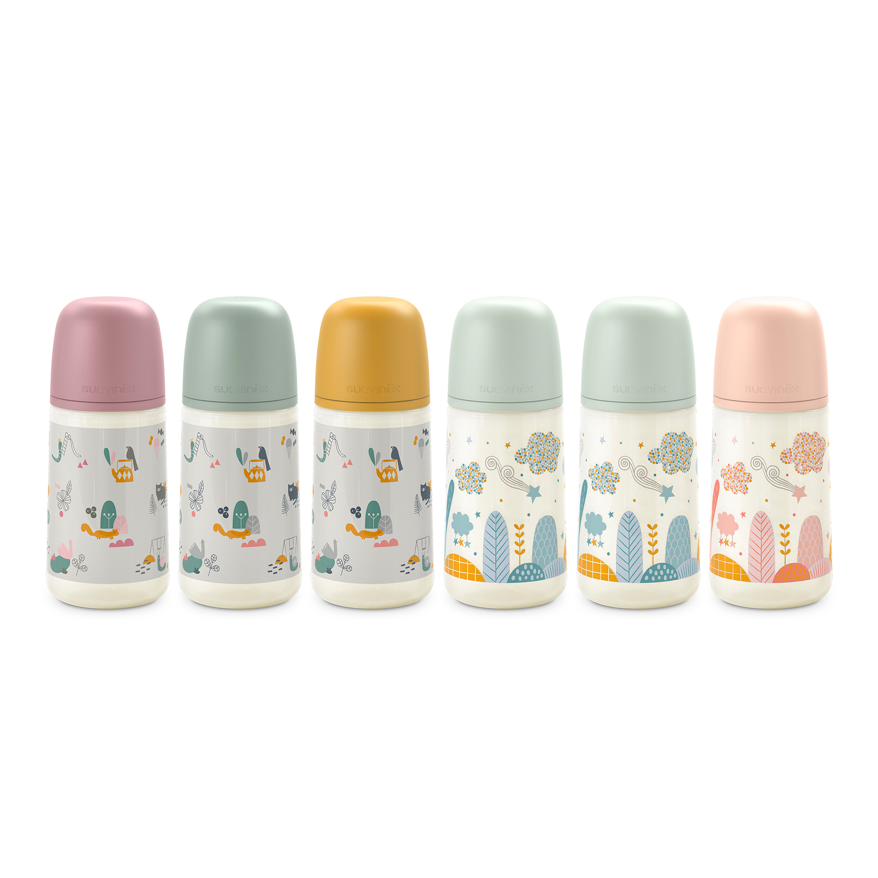 BIBERON TETINA SILICONA FISIOLOGICA SUAVINEX FLUJO M 270 ML