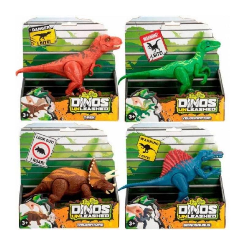 Pack 3 Dinosaurios Dino Mat Dinosaurs con luces y sonidos - JUGUETES PANRE