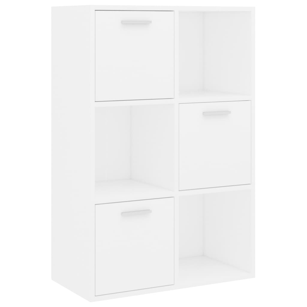 Vidaxl Mueble de Almacenaje 60x29,5x90 Cm Blanco - Estantería para Oficina