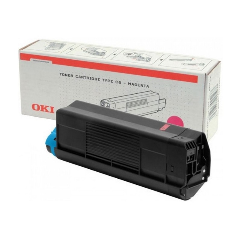 OKI - 42127406 cartucho de tóner 1 pieza(s) Original Magenta 42127406