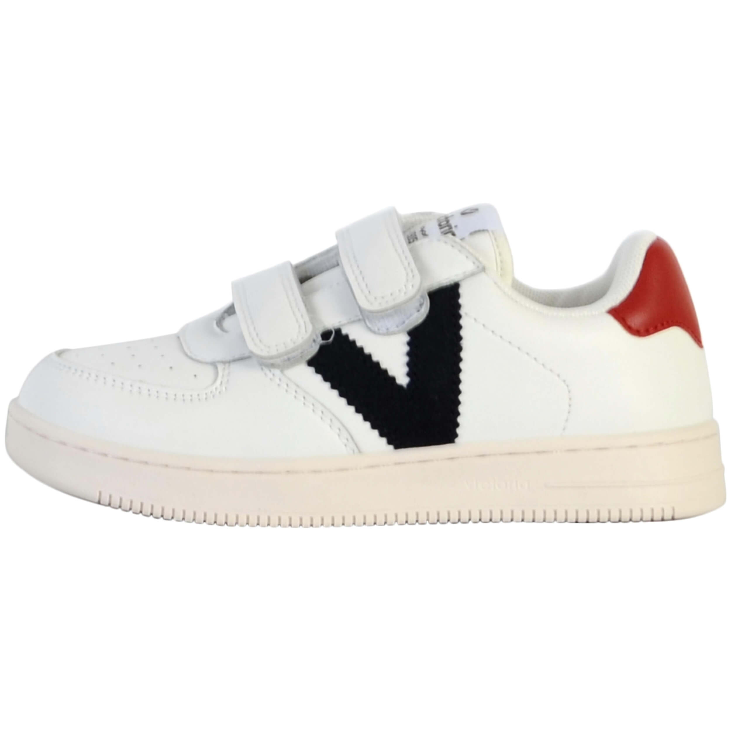 Zapatillas Victoria Tiempo para niños en color blanco