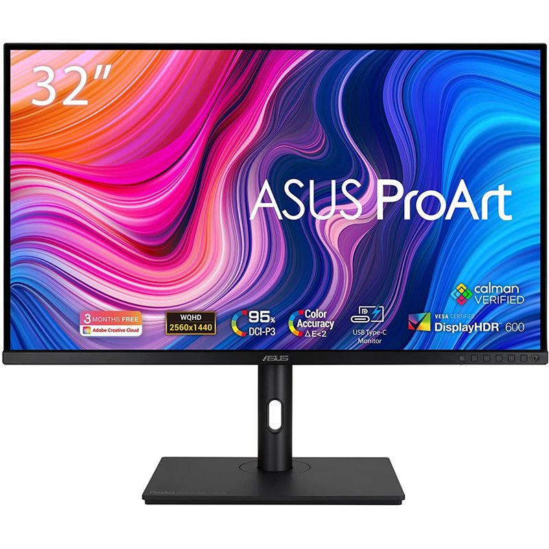 Monitor Asus ProArt Display PA328CGV 32" LED IPS QuadHD 165Hz FreeSync Premium Pro USB-C