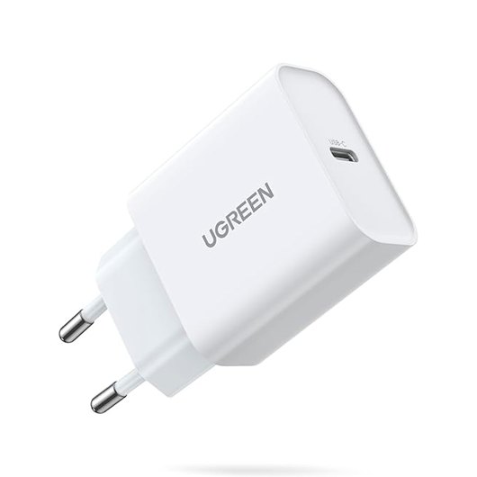 Ugreen 60450 cargador de dispositivo móvil Universal Blanco Corriente alterna Carga rápida Interior