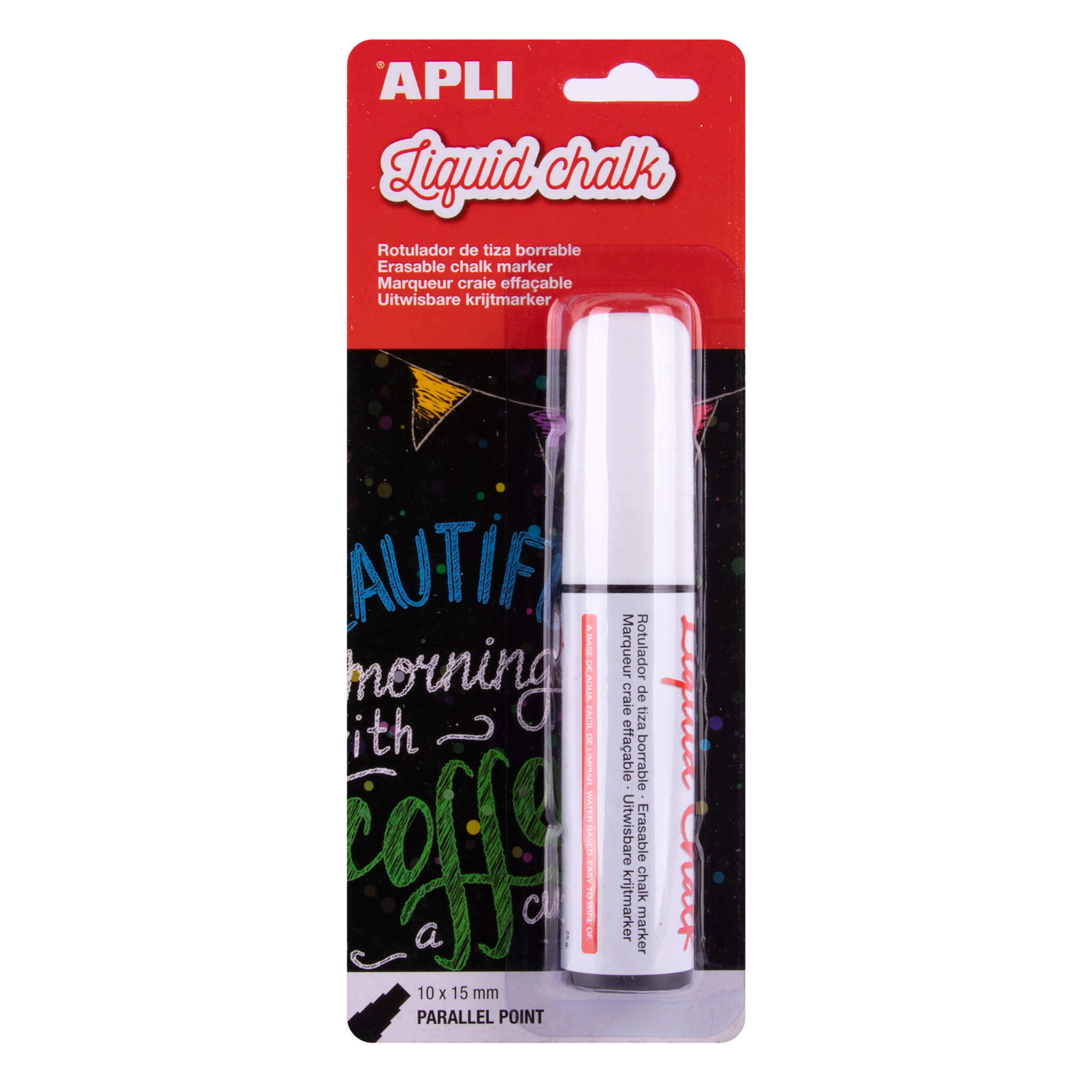 Apli Street Markers Rotuladores de Doble Punta - Puntas de 1mm y 6mm -  Tinta de Base Alcohol - Multifuncionales para Dibujar, Pintar y Colorear -  Pack Surtido de 6 Colores >