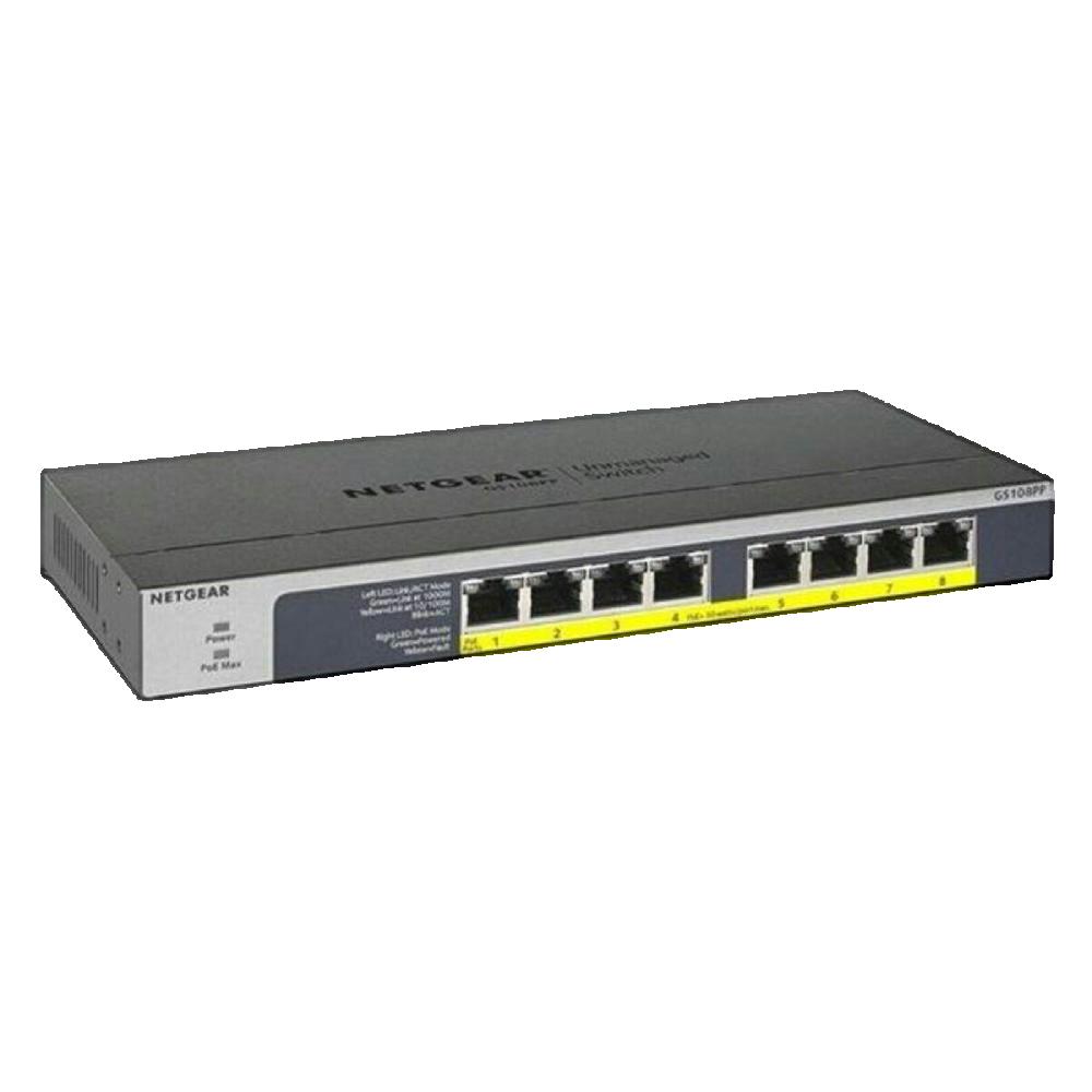 Netgear GS108PP Switch PoE+ Gigabit