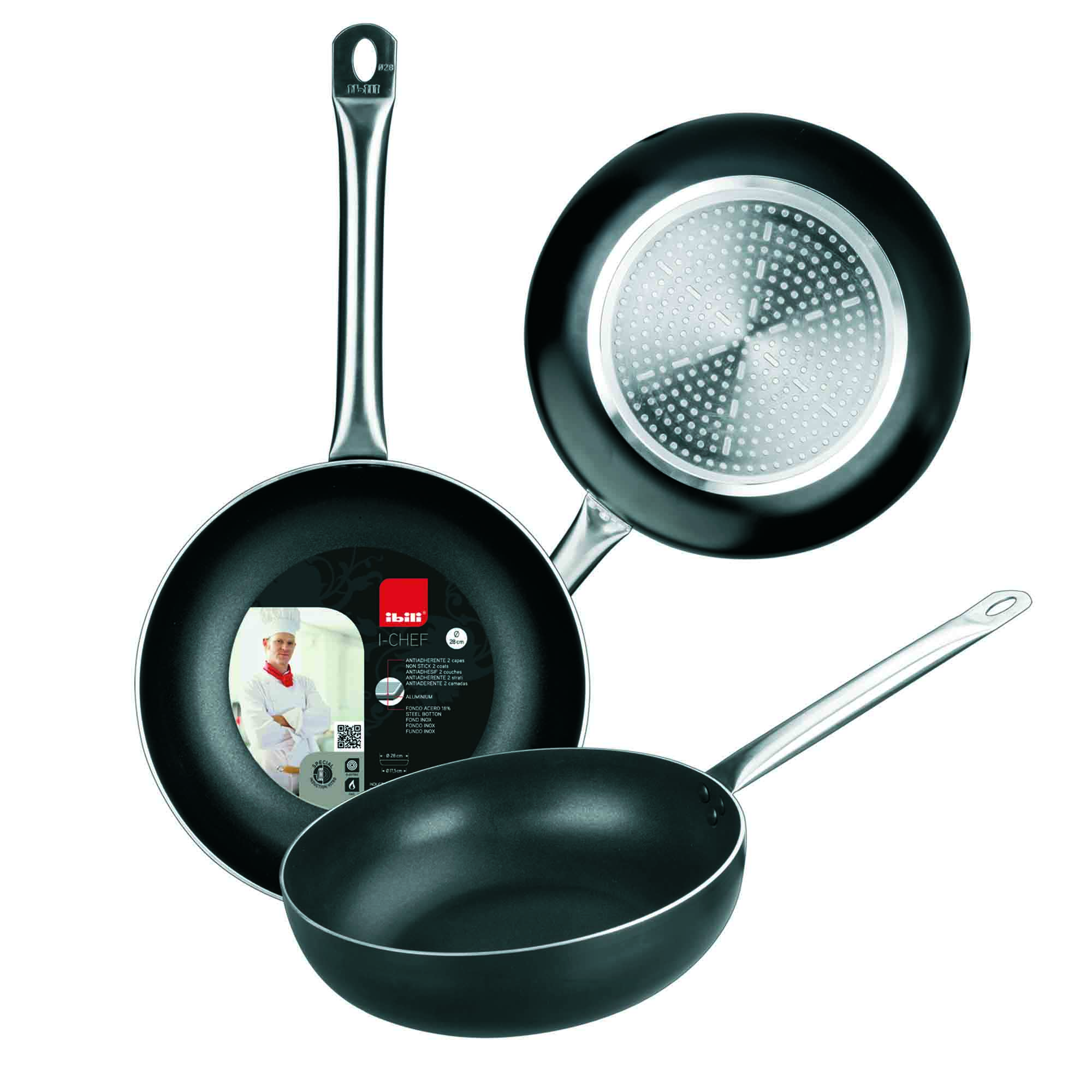IBILI REF.403124 SARTEN HONDA I-CHEF 24 CM