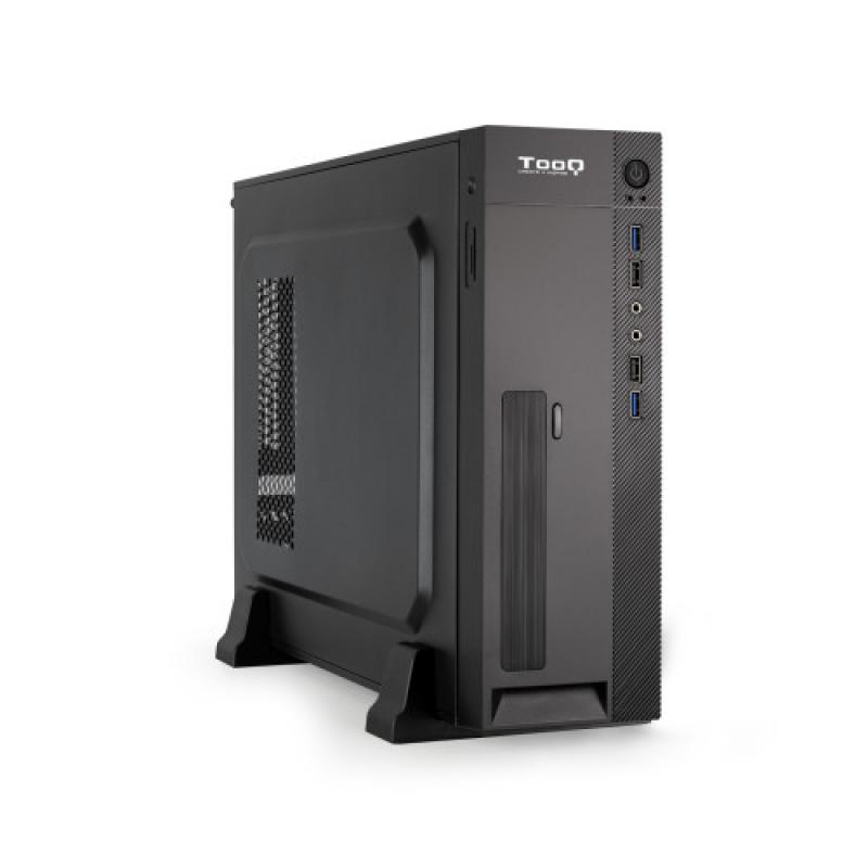 Torre PC TooQ TQC-3008U3CD Micro Torre USB 3.0 Negra Fuente de Alimentación SFX 500W