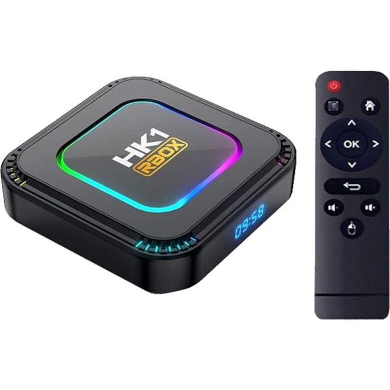 LEMFO HK1 RBOX K8 4GB/32GB Android 13 Negro - Android TV
