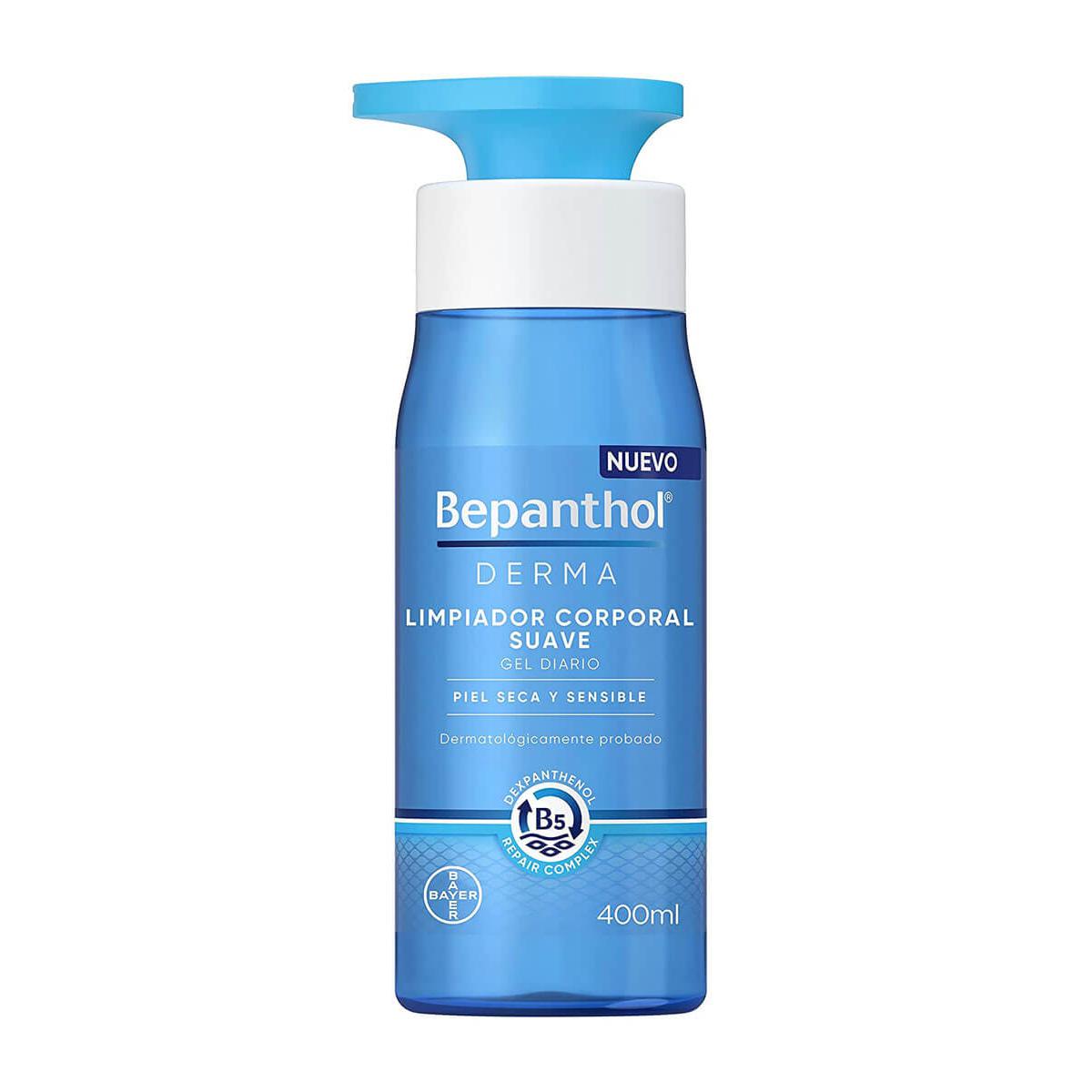 Bepanthol ® derma limpiador corporal gel de ducha suave 400 ml