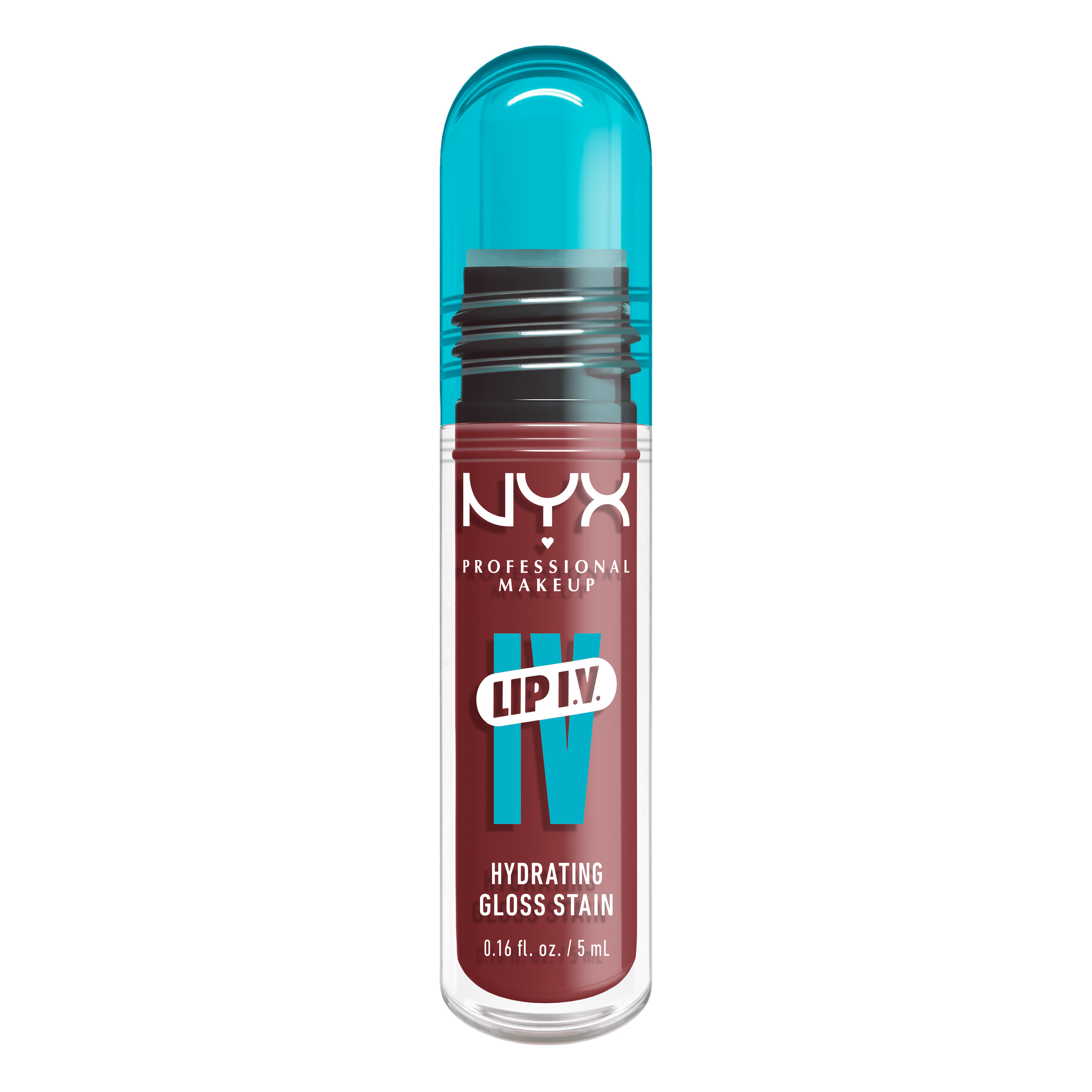 NYX Professional Makeup | LIP IV Gloss Tinte labial hidratante efecto gloss de Larga Duración con Vitaminas, Disponible en 16 tonos