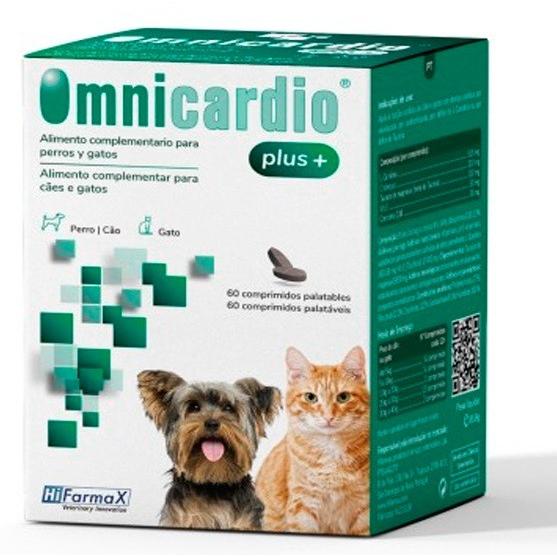 Omnicardio Plus+ para Perros y Gatos  Suplemento Alimenticio