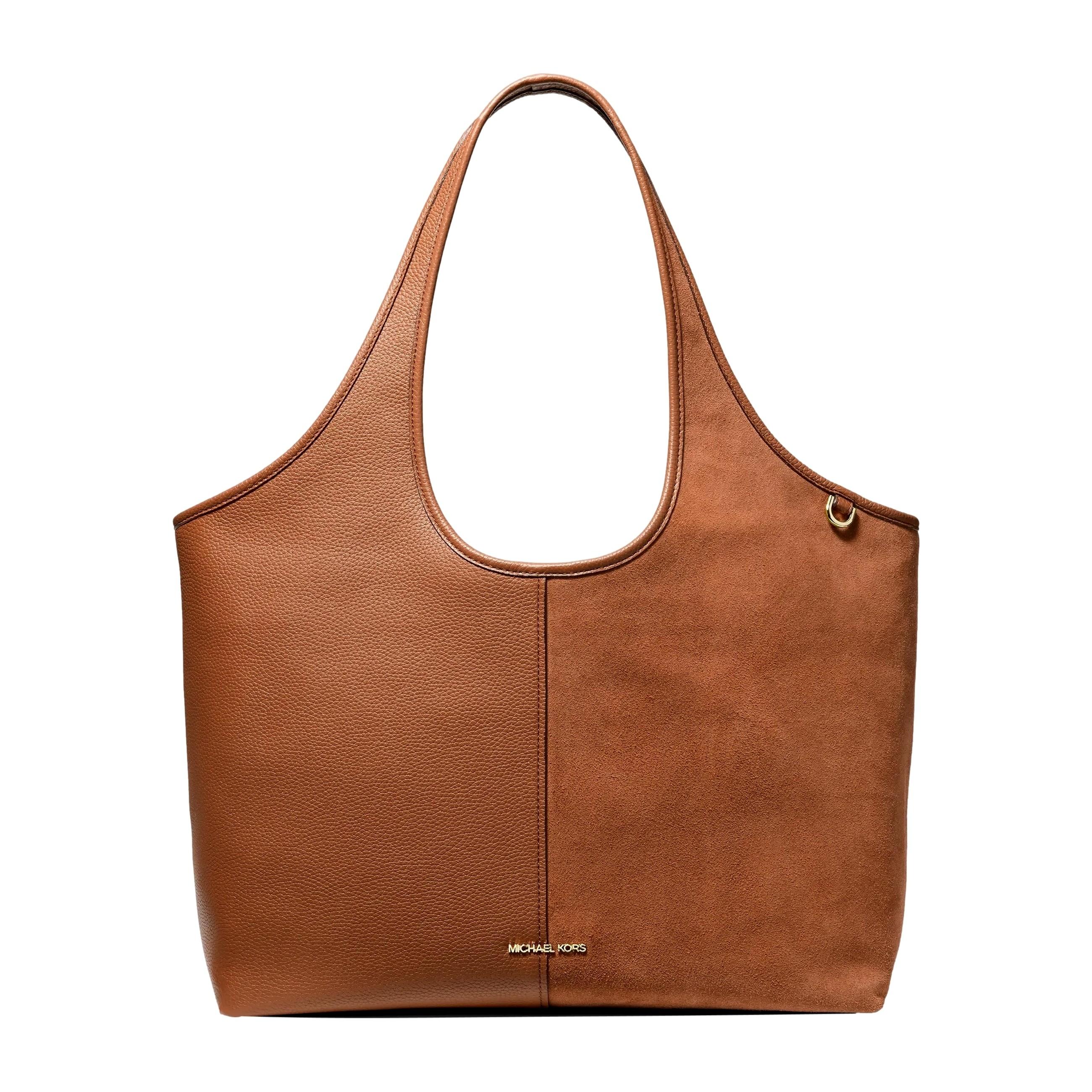 Bolso Tote MICHAEL KORS Henly Grande en Piel y Ante Color Marrón