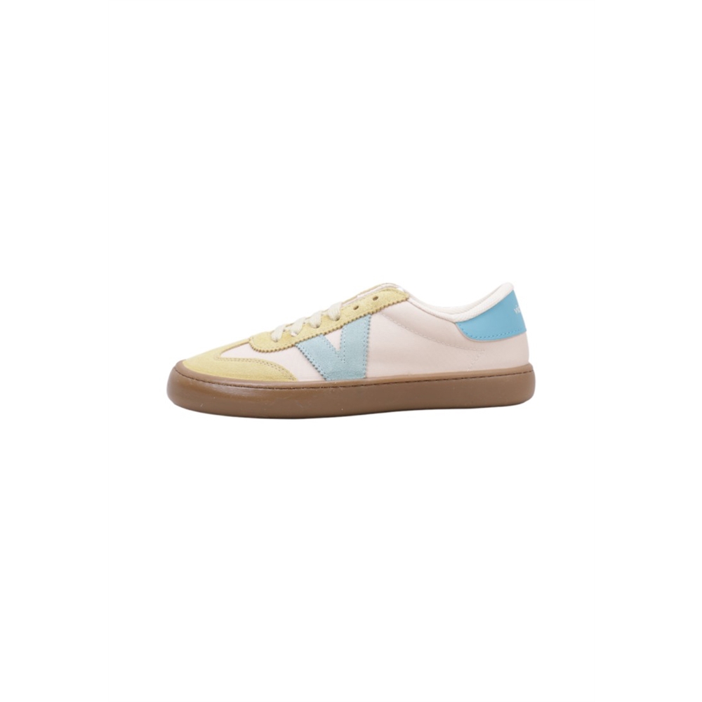 victoria OLMO BAREFOOT NYLON MULTICOLOR Deportivas Planas Mujer Beige