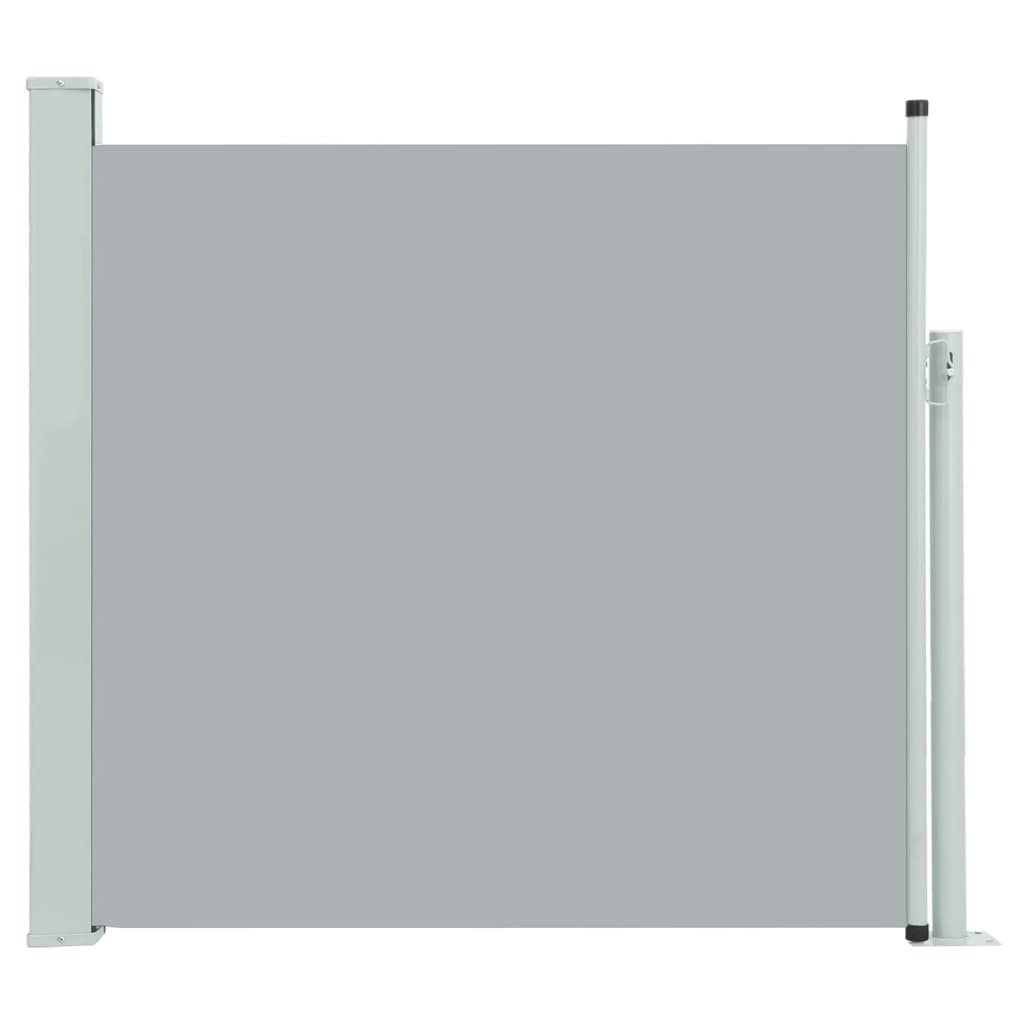 vidaXL Toldo lateral retráctil de jardín 170x300 cm Color Negro, Crema, Gris