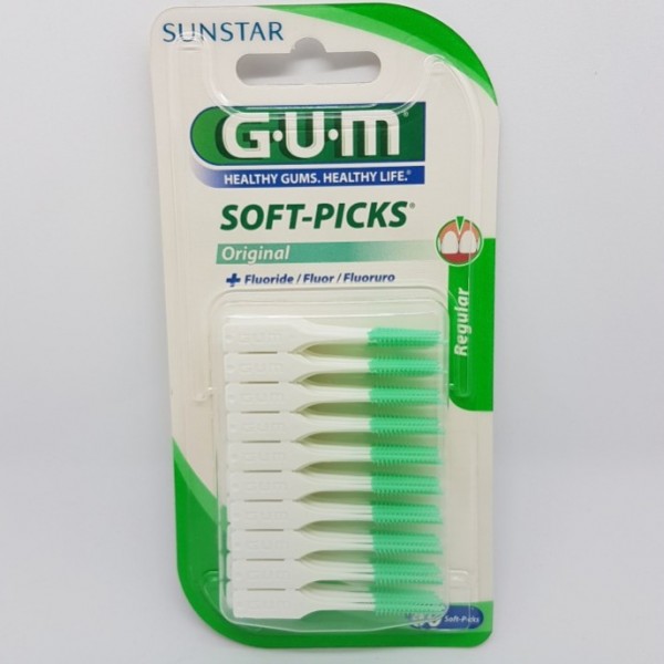 Gum Soft Picks Original Talla M 100 Uds EL PRECIO INCLUYE 3 UNIDADES