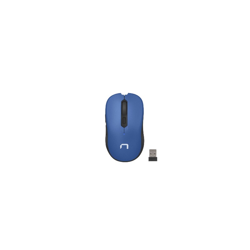 NATEC - NMY-1651 ratón Oficina Ambidextro Bluetooth 1600 DPI NMY-1651