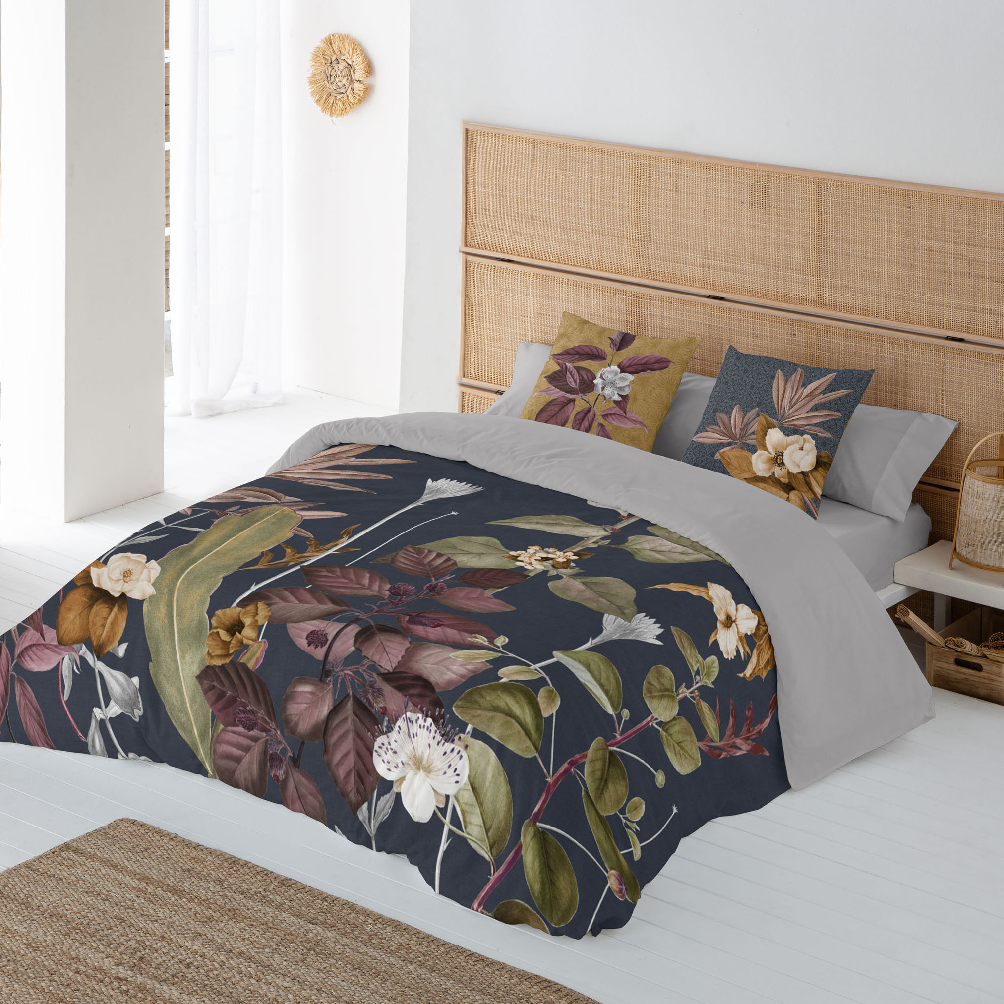 ICEHOME - Funda Nórdica Estampada 100% Algodón Extrasuave - Juego de Cama 2/3 Piezas Funda de Edredón y 1 o 2 Fundas de Almohada - Cama 90/135/150/180 - Fabricado en España