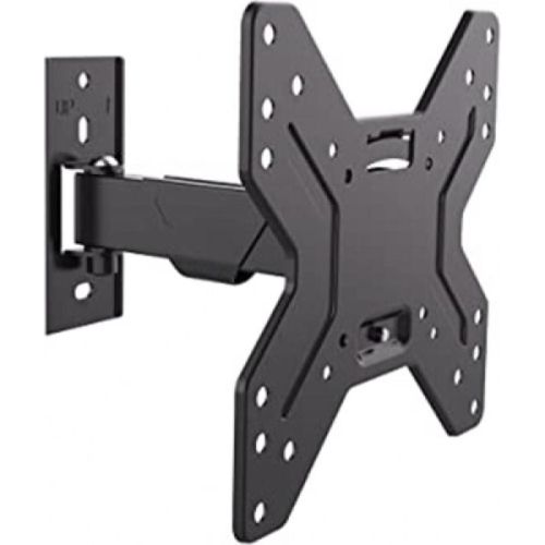 Youin - Soporte abatible para TV AC0594E compatible con estándar VESA, soporte TV pared TV para pantallas hasta 43 pulgadas y 30 kg, inclinación ajustable -2º a +15º, ideal para salón u oficina