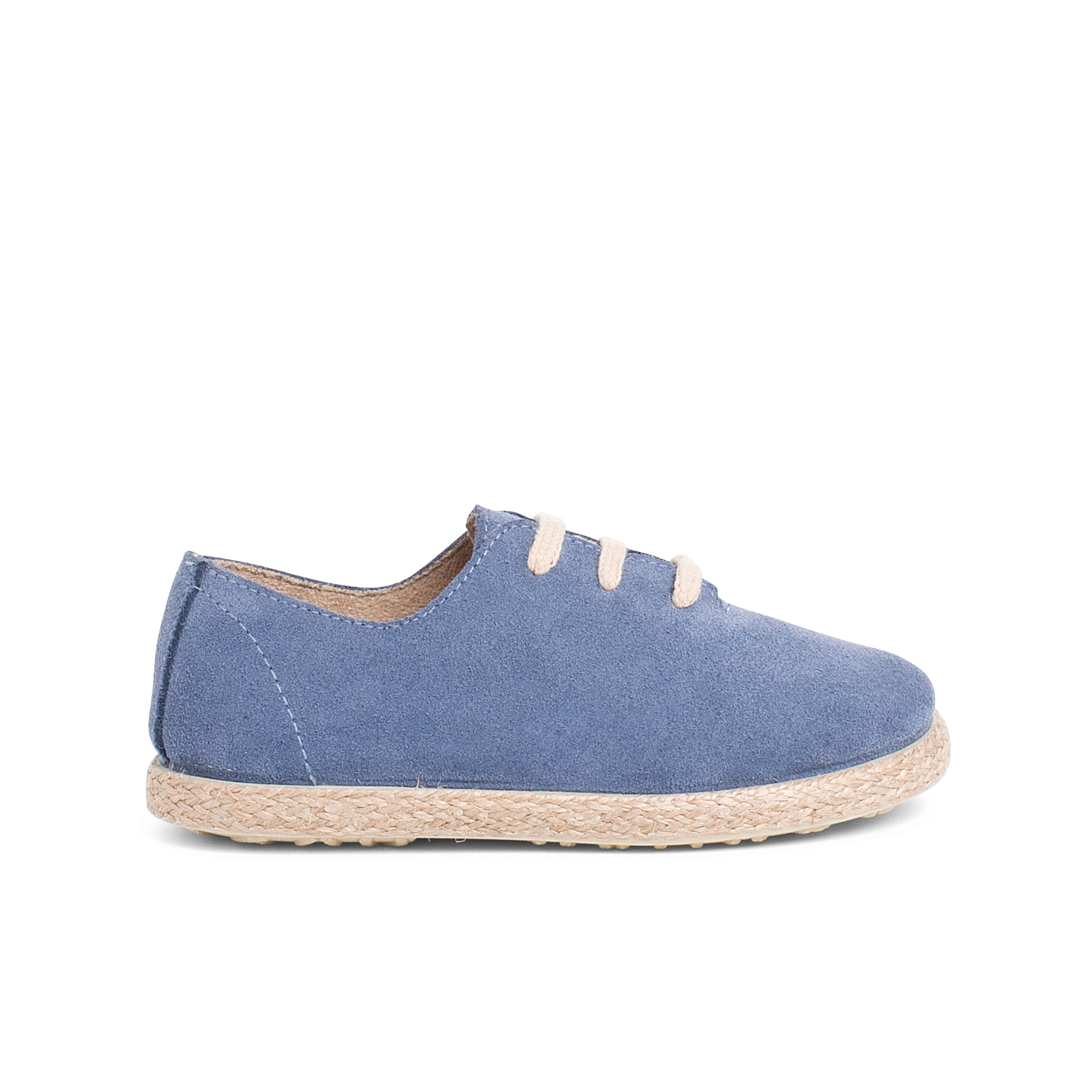 Pisamonas Zapatillas Cordones Serraje Y Yute Niños