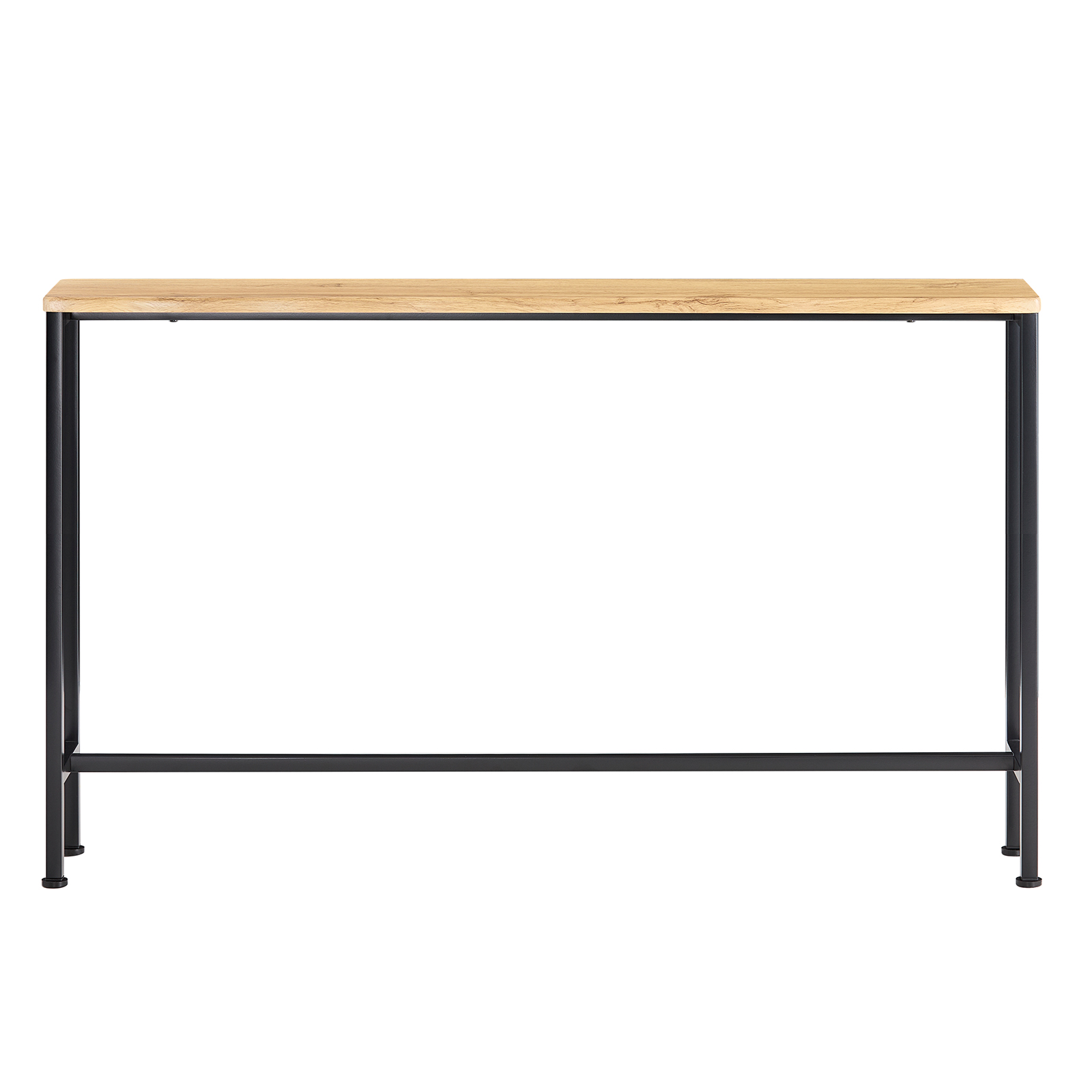 SoBuy Mesa de Entrada Recibidor Grande Mesa de Consola Negro 120 x 20 x 81 cm FSB19-L-E ES