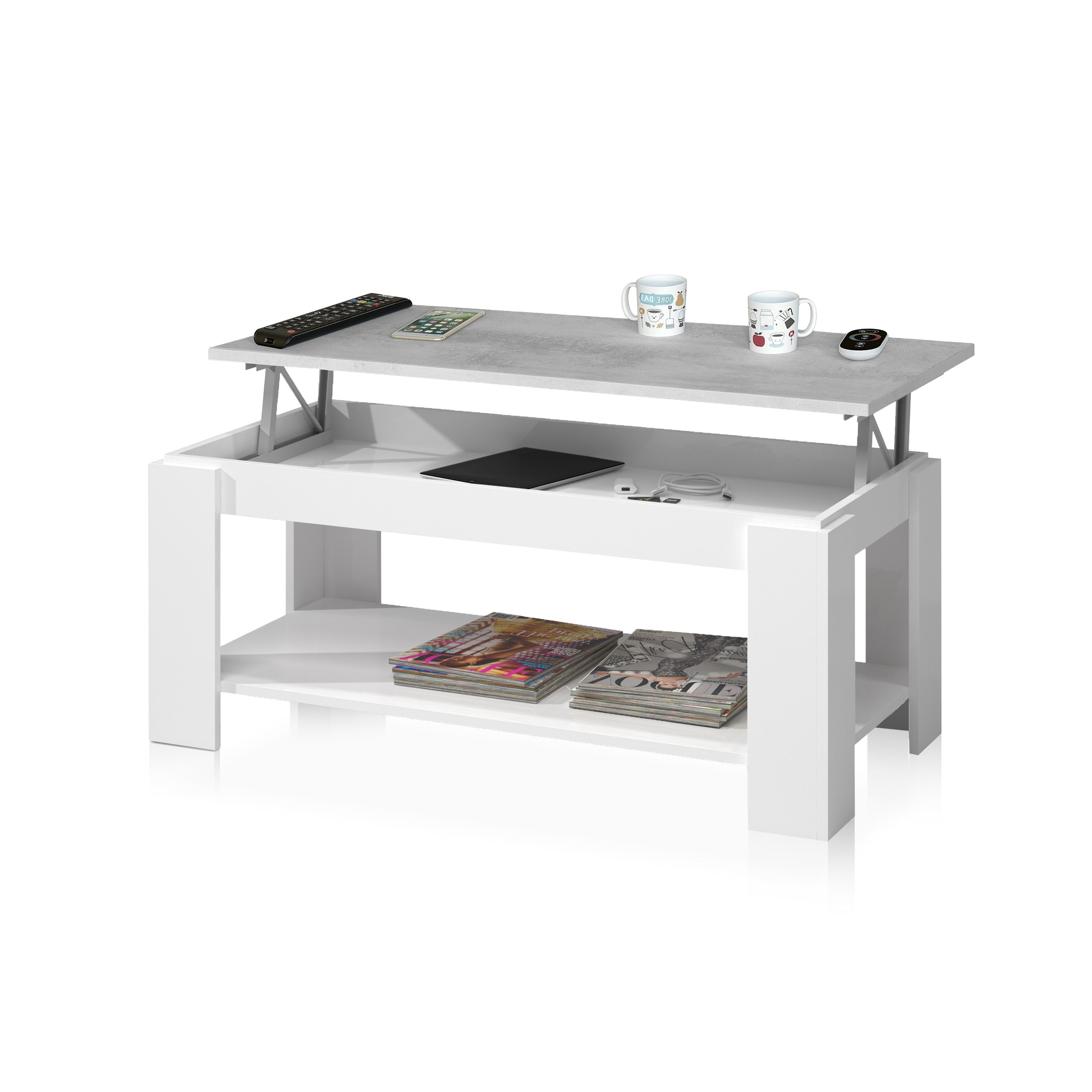 Habitdesign -Mesa de centro elevable Ambit