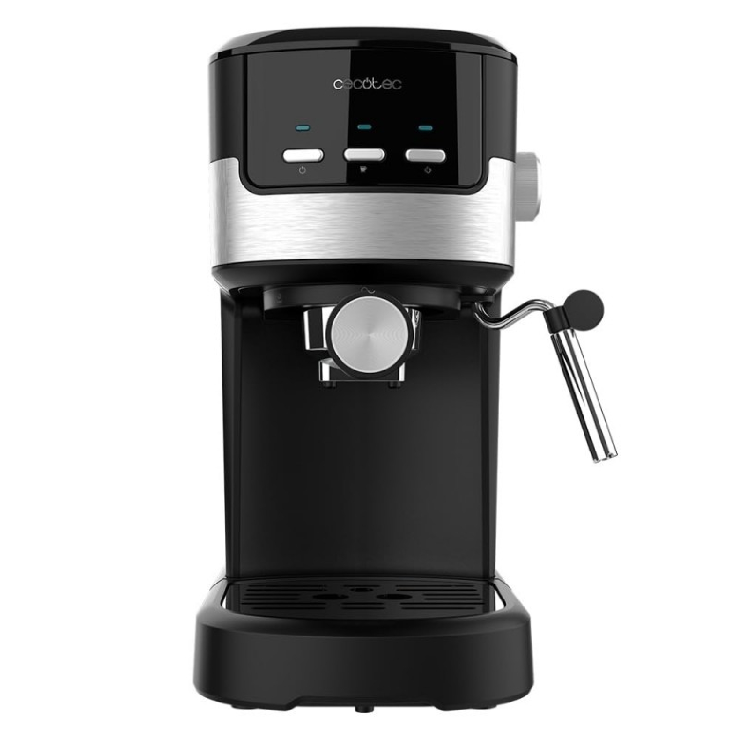Cafetera barista con vaporizador orientable y depósito de agua de 1,8 L  Power Espresso 20 Barista Compact Cecotec