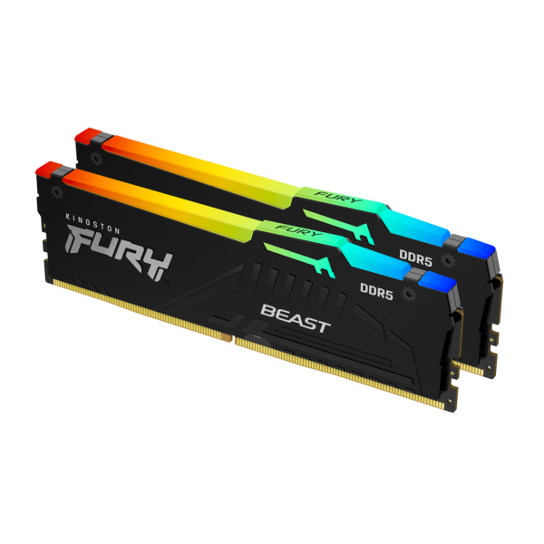 DDR5 KINGSTON 2x 16GB 5600 FURY BEAST RGB EX