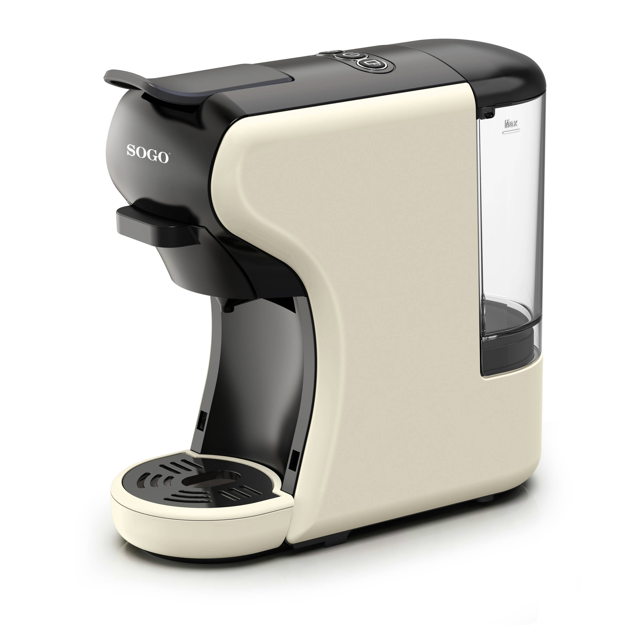 3 EN 1 MULTI CÁPSULA CAFETERA EXPRESO 19 BARS 0.6L – 1450W COLOR CREMA