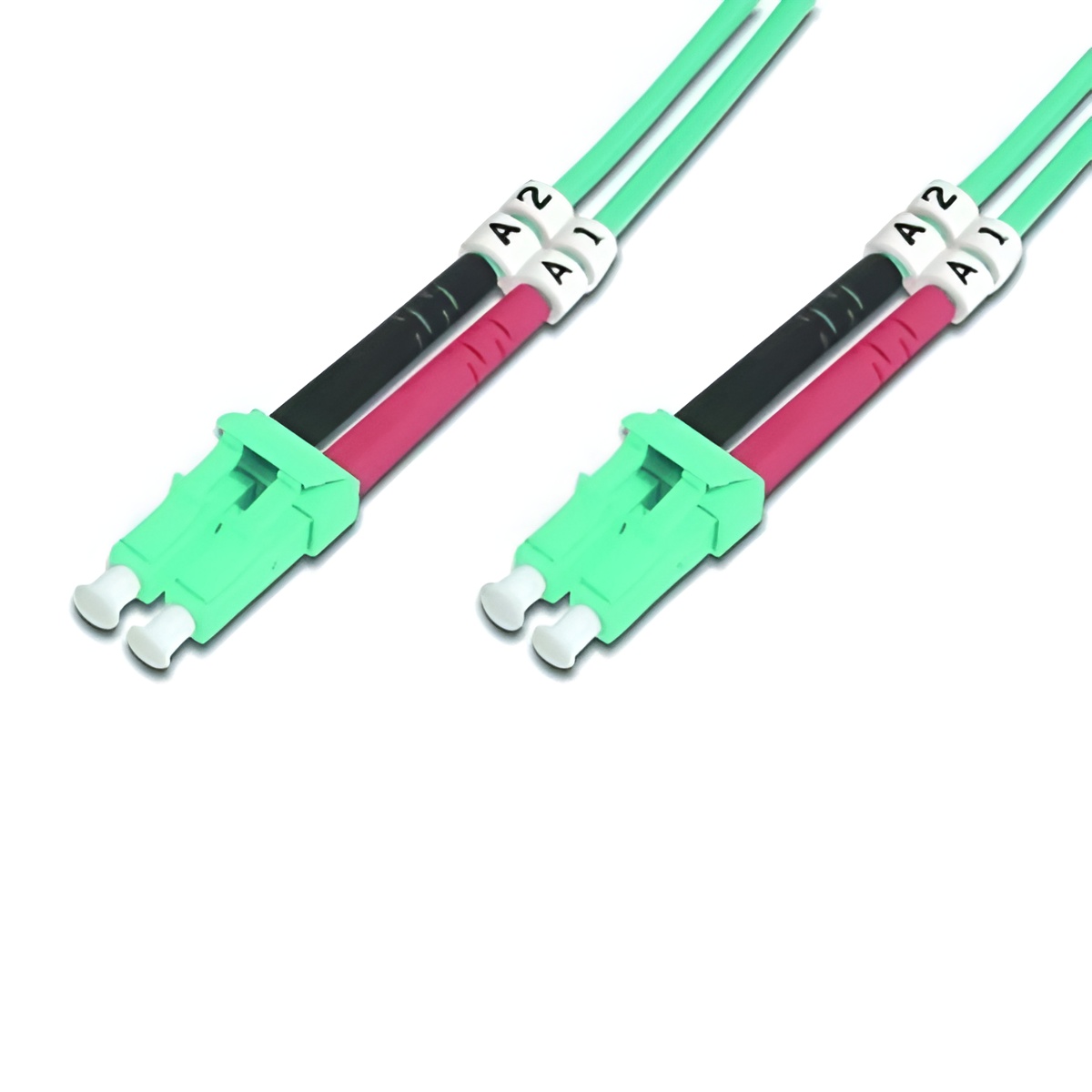 Digitus By Assmann Cable de Fibra Óptica Digitus FO OM3 10m LC a LC 10 Gbit/s Turquesa