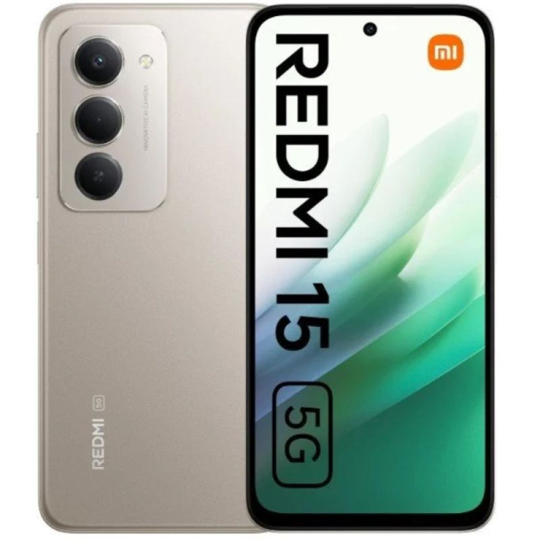 Smartphone Xiaomi Redmi 15 4GB- 128GB- 6.9'- 5G- Gris Titán
