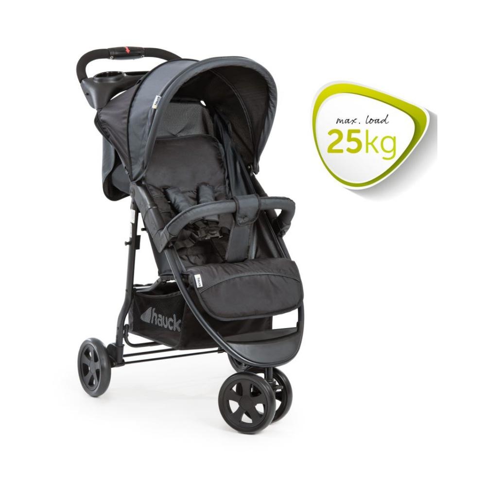 HAUCK Silla de paseo con 3 ruedas hasta 25 kilos CITY NEO II caviar/stone de Hauck