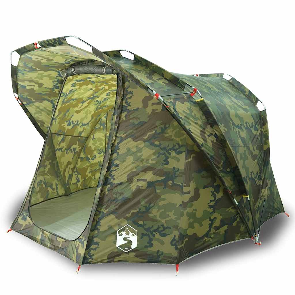 vidaXL Tienda de pesca 4 personas impermeable