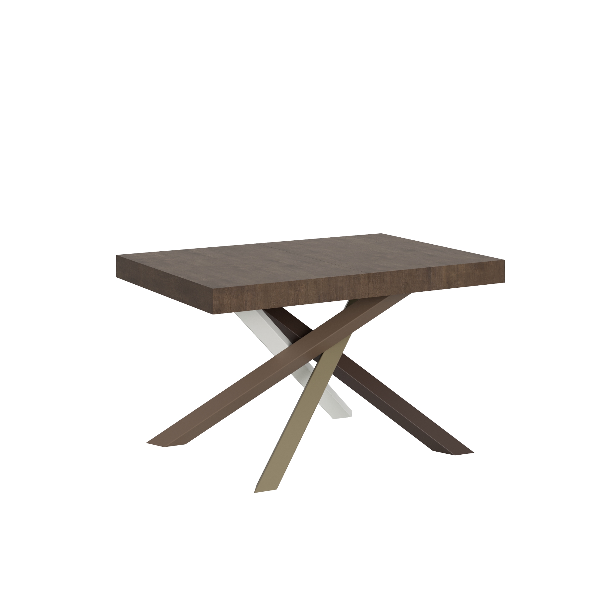 Mesa extensible 90x130/234 cm Volantis Noce estructura 4/C - Itamoby