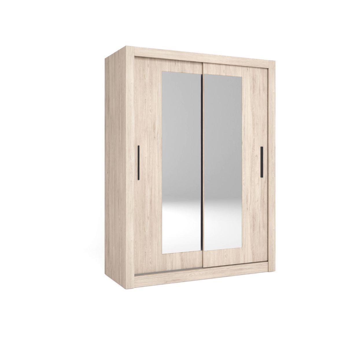 Armario Sava 2 puertas correderas con espejo 201x182x58,7 cm