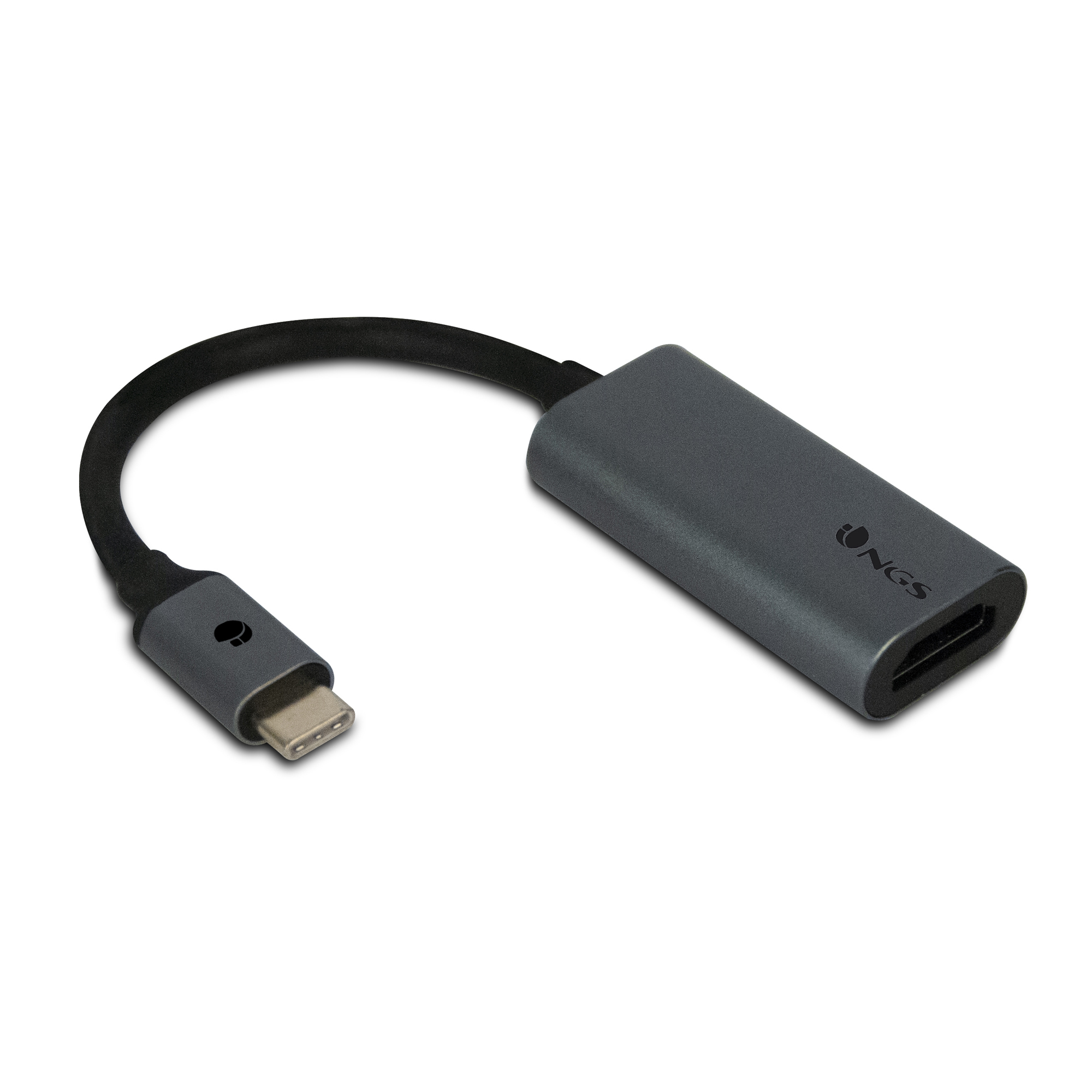 NGS - USB-C a HDMI - ADAPTER WONDER HDMI - Negro, Gris