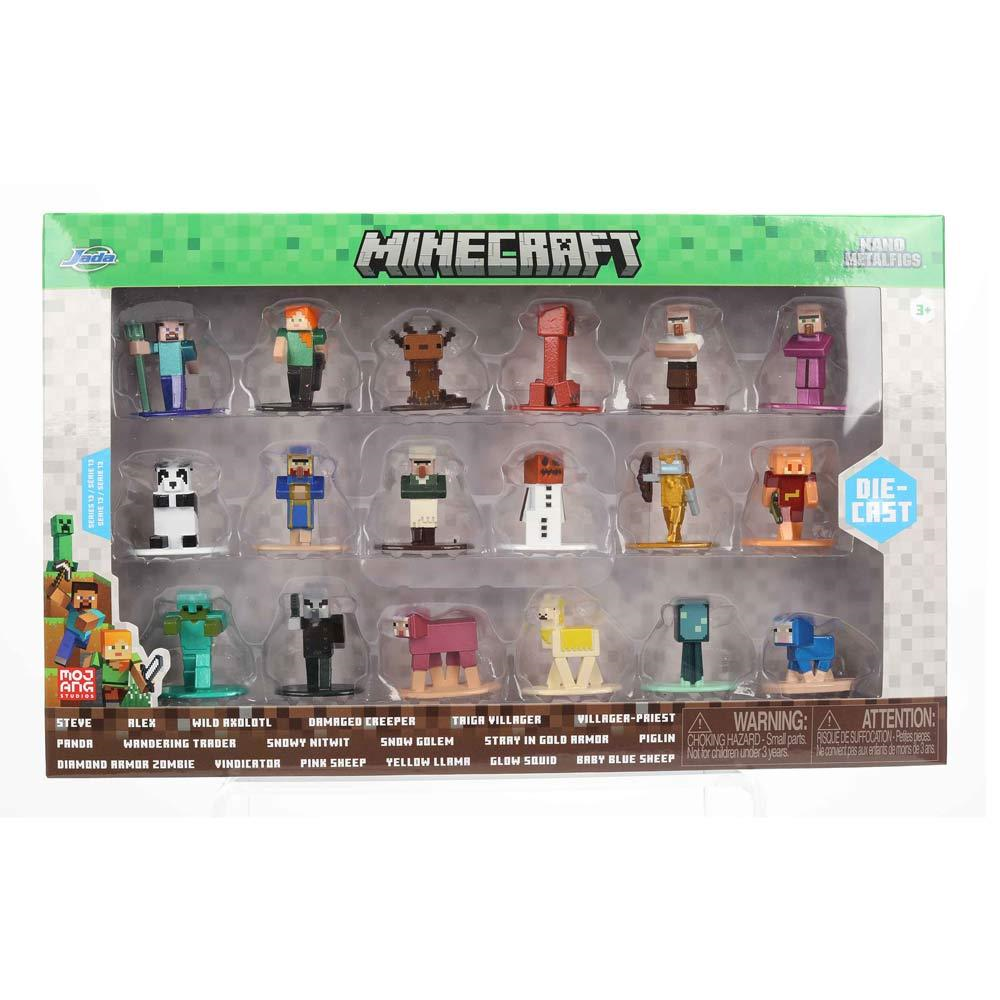 Set nanofiguras Minecraft 4 cm W13 (Smoby 9336782314R00)